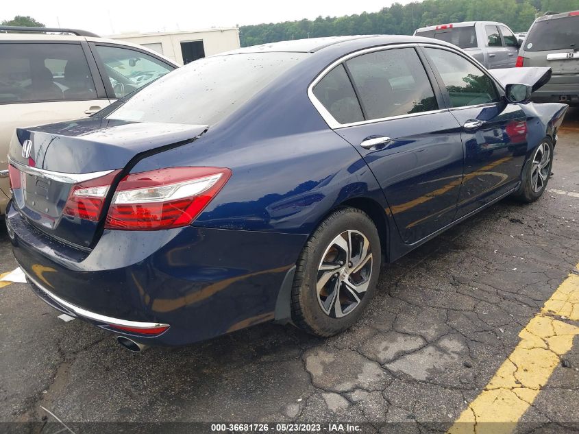 2017 HONDA ACCORD SEDAN LX - 1HGCR2F33HA308707