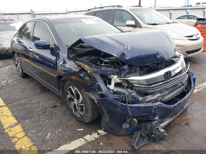 2017 HONDA ACCORD SEDAN LX - 1HGCR2F33HA308707