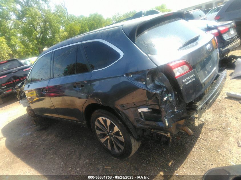 2017 SUBARU OUTBACK LIMITED - 4S4BSAKC9H3358445