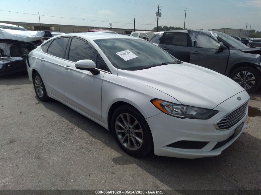 2017 FORD FUSION SE - 3FA6P0H70HR278096