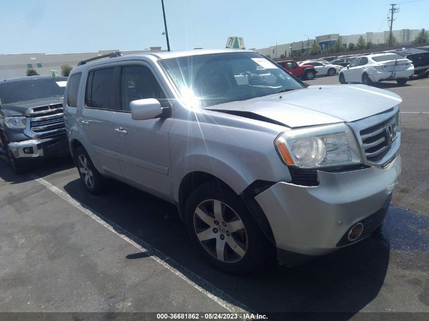 2014 HONDA PILOT TOURING - 5FNYF3H95EB010649