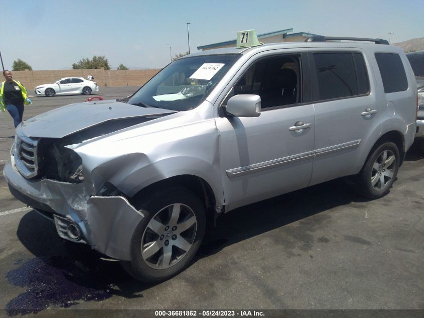 2014 HONDA PILOT TOURING - 5FNYF3H95EB010649