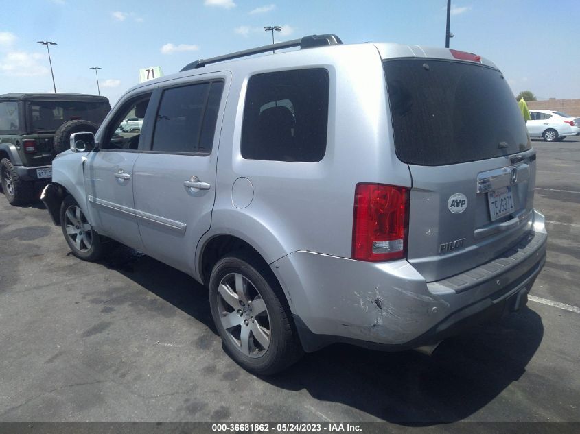 2014 HONDA PILOT TOURING - 5FNYF3H95EB010649