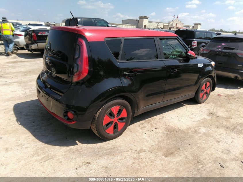 2016 KIA SOUL EV + KNDJX3AE7G7012451