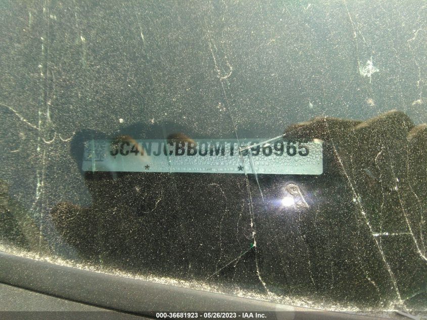 2021 JEEP COMPASS ALTITUDE - 3C4NJCBB0MT596965