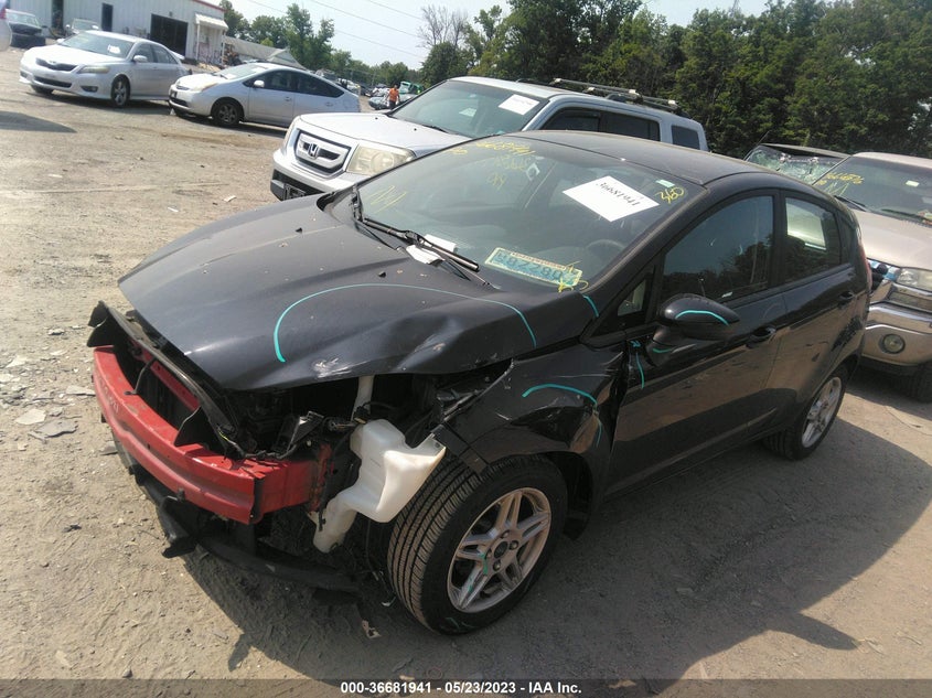 VIN 3FADP4EJ5HM147967 2017 FORD FIESTA SE