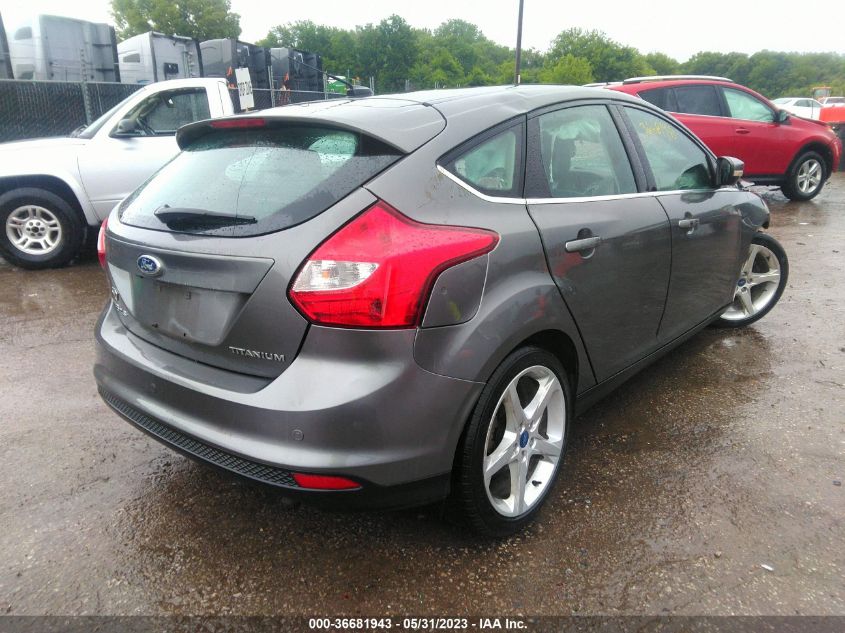 2013 FORD FOCUS TITANIUM - 1FADP3N27DL255375