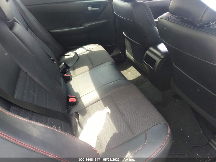 2017 TOYOTA CAMRY XLE/SE/LE/XSE - 4T1BF1FK8HU447620