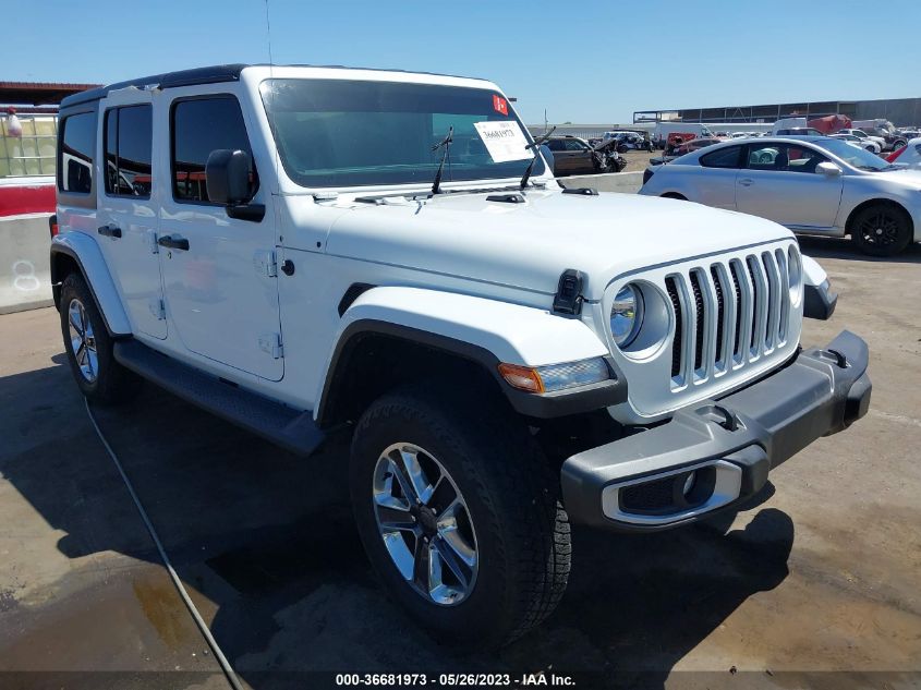 2019 JEEP WRANGLER UNLIMITED SAHARA - 1C4HJXEN4KW687206
