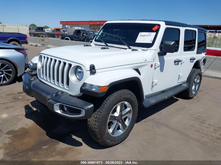 2019 JEEP WRANGLER UNLIMITED SAHARA - 1C4HJXEN4KW687206