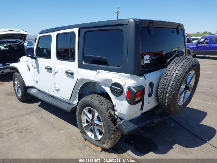 2019 JEEP WRANGLER UNLIMITED SAHARA - 1C4HJXEN4KW687206