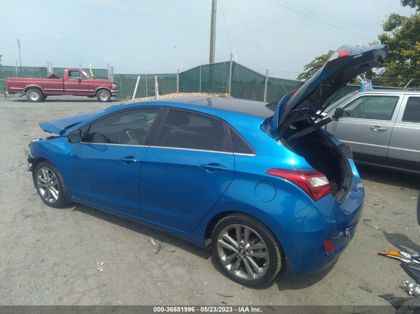 2017 HYUNDAI ELANTRA GT - KMHD35LH9HU355045