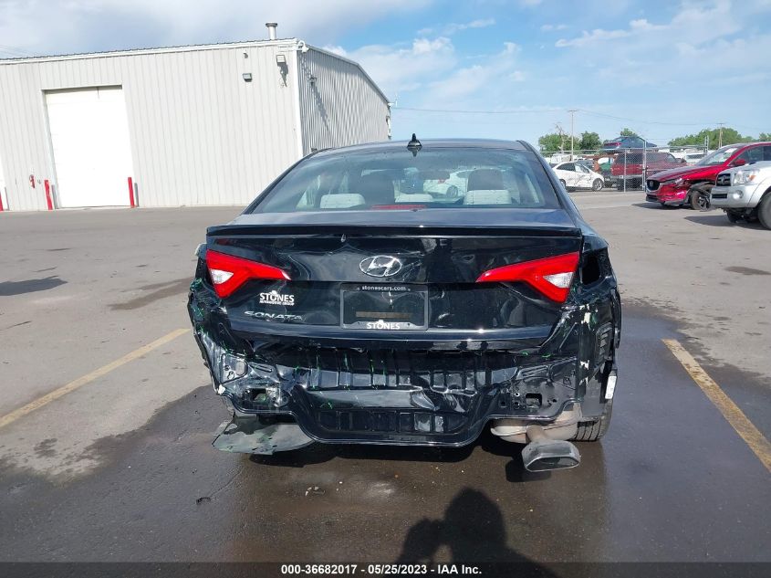 2015 HYUNDAI SONATA 2.4L SE - 5NPE24AF6FH006830