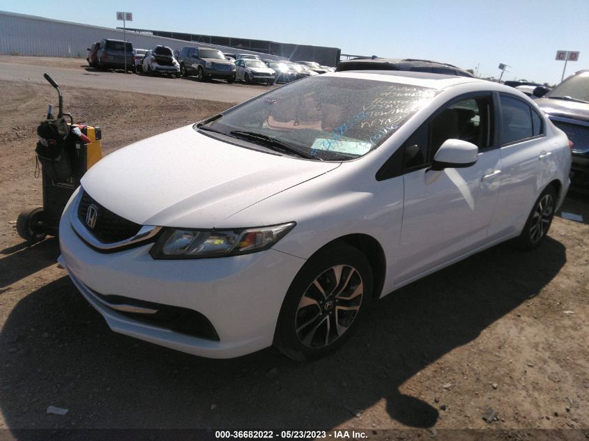 2013 HONDA CIVIC SDN EX - 19XFB2F8XDE064931