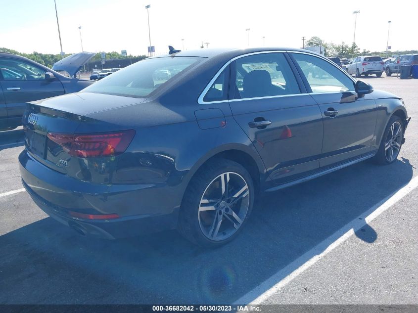 2018 AUDI A4 PREMIUM PLUS - WAUENAF48JA199962