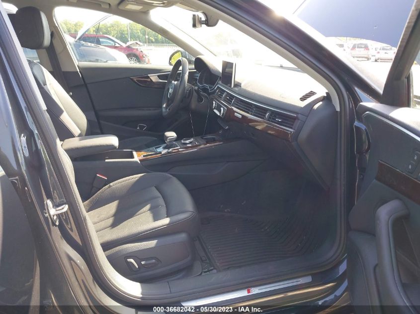 2018 AUDI A4 PREMIUM PLUS - WAUENAF48JA199962