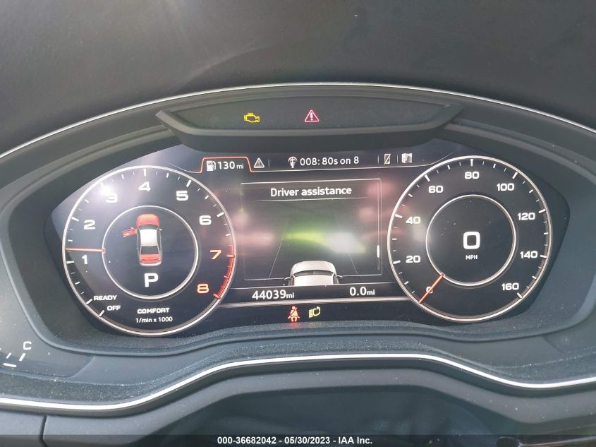 2018 AUDI A4 PREMIUM PLUS - WAUENAF48JA199962