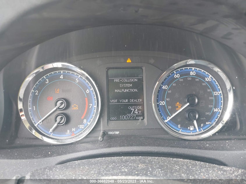 VIN 2T1BURHE4KC186538 2019 TOYOTA COROLLA L/LE/SE/XLE/XSE