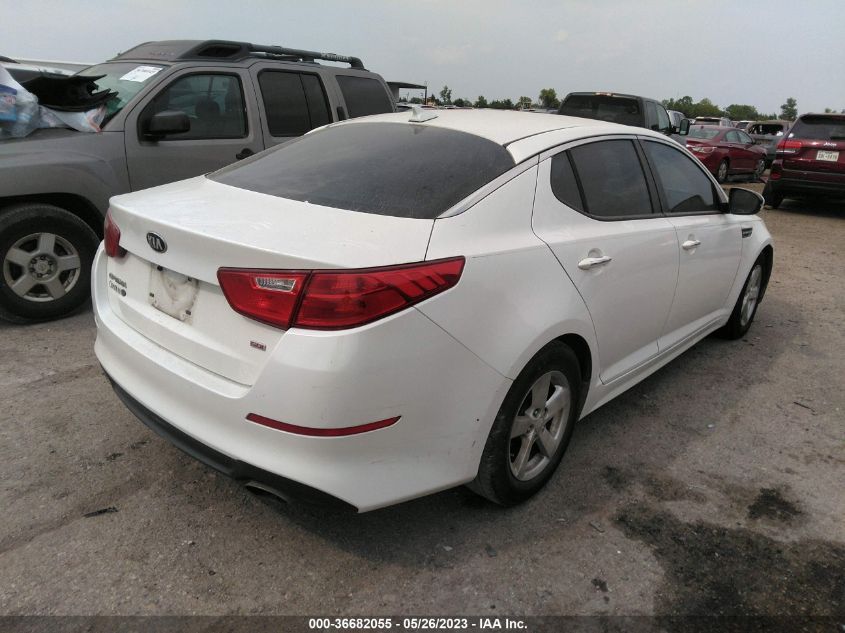 2015 KIA OPTIMA LX - KNAGM4A75F5630546