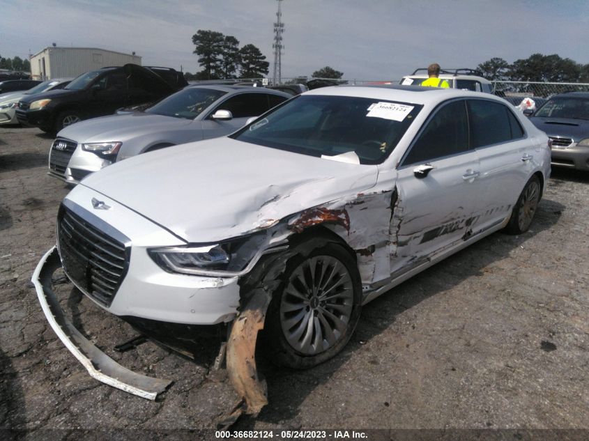 2018 GENESIS G90 5.0L ULTIMATE KMHG54JH3JU037707