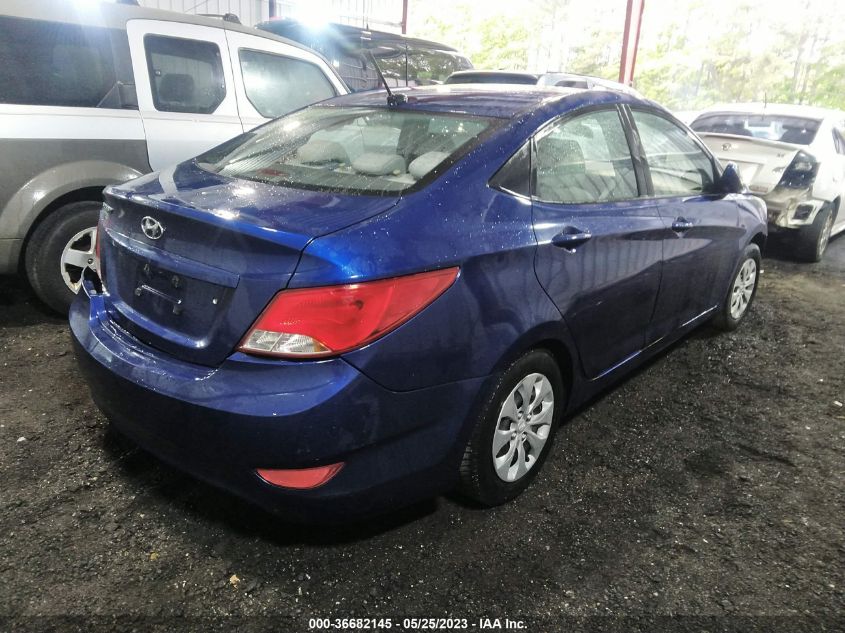 2017 HYUNDAI ACCENT SE - KMHCT4AE1HU189246
