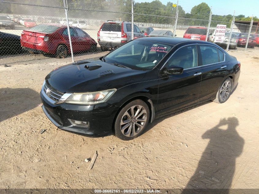 2014 HONDA ACCORD SEDAN SPORT - 1HGCR2F58EA282327