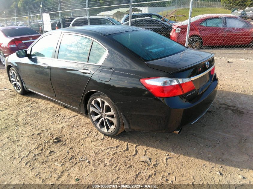 2014 HONDA ACCORD SEDAN SPORT - 1HGCR2F58EA282327