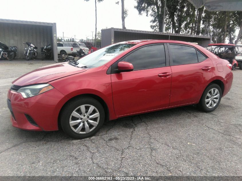 2014 TOYOTA COROLLA L/LE/S/S PLUS/LE PLUS - 5YFBURHE7EP159502