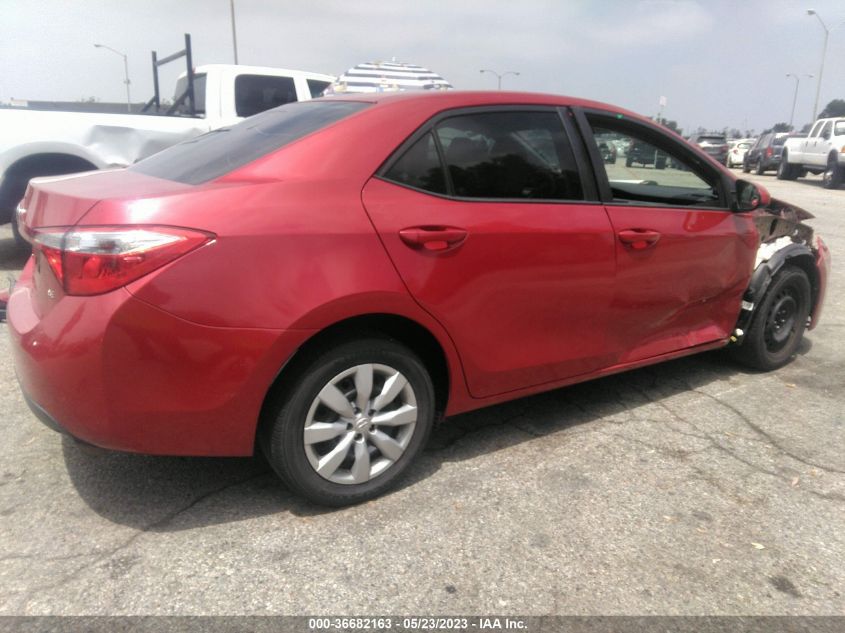 2014 TOYOTA COROLLA L/LE/S/S PLUS/LE PLUS - 5YFBURHE7EP159502