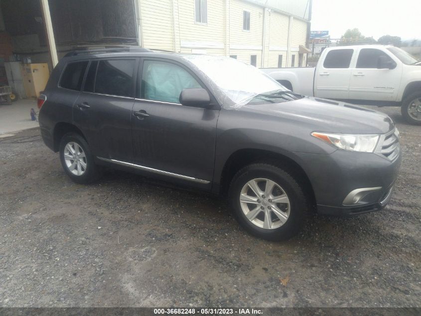 2013 TOYOTA HIGHLANDER - 5TDBK3EH5DS253319