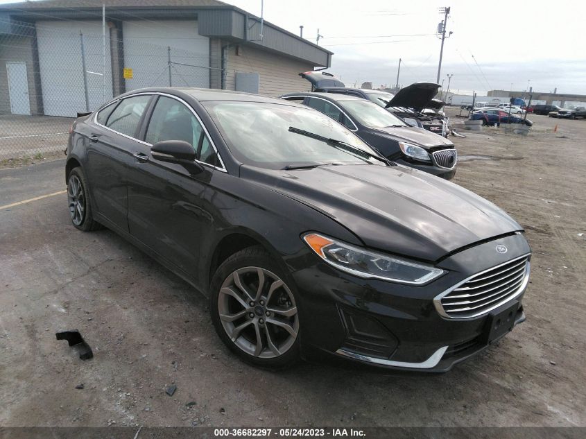 2019 FORD FUSION SEL - 3FA6P0CD8KR260501