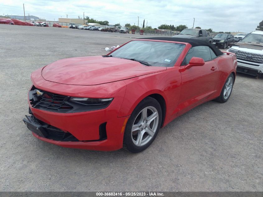 2019 CHEVROLET CAMARO 1LT - 1G1FB3DS4K0126763