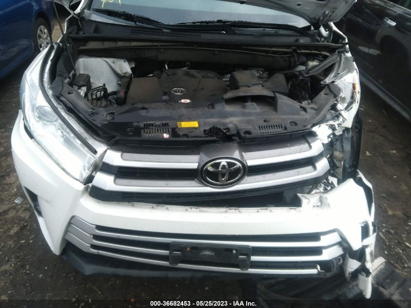 2017 TOYOTA HIGHLANDER XLE/SE - 5TDJZRFH0HS519537