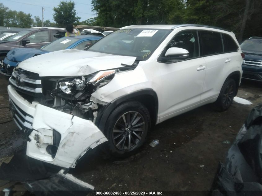 2017 TOYOTA HIGHLANDER XLE/SE - 5TDJZRFH0HS519537
