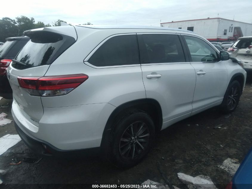 2017 TOYOTA HIGHLANDER XLE/SE - 5TDJZRFH0HS519537