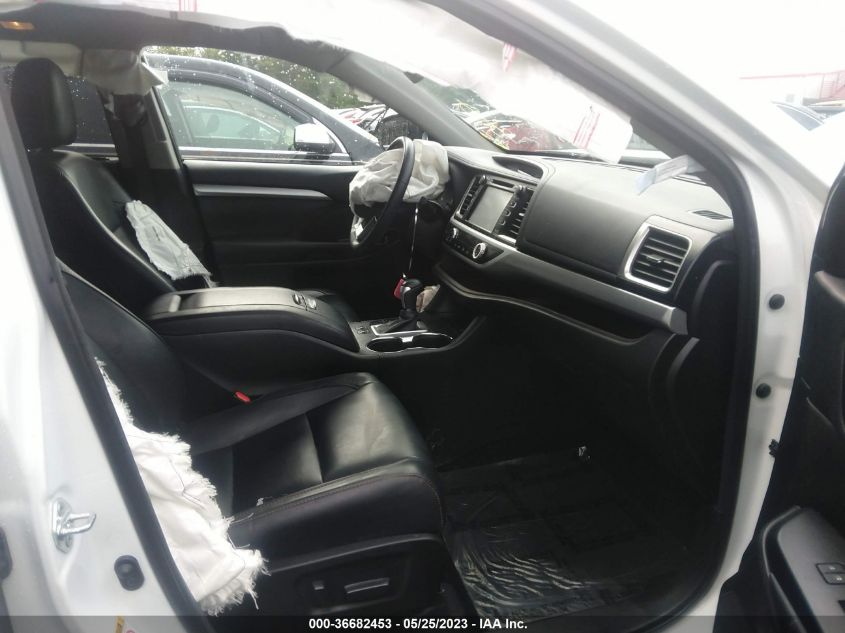 2017 TOYOTA HIGHLANDER XLE/SE - 5TDJZRFH0HS519537