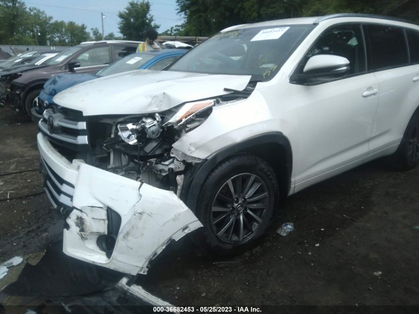 2017 TOYOTA HIGHLANDER XLE/SE - 5TDJZRFH0HS519537