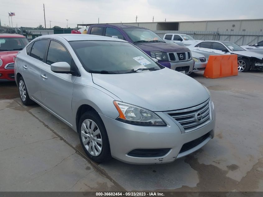 2015 NISSAN SENTRA S - 3N1AB7AP2FY330291