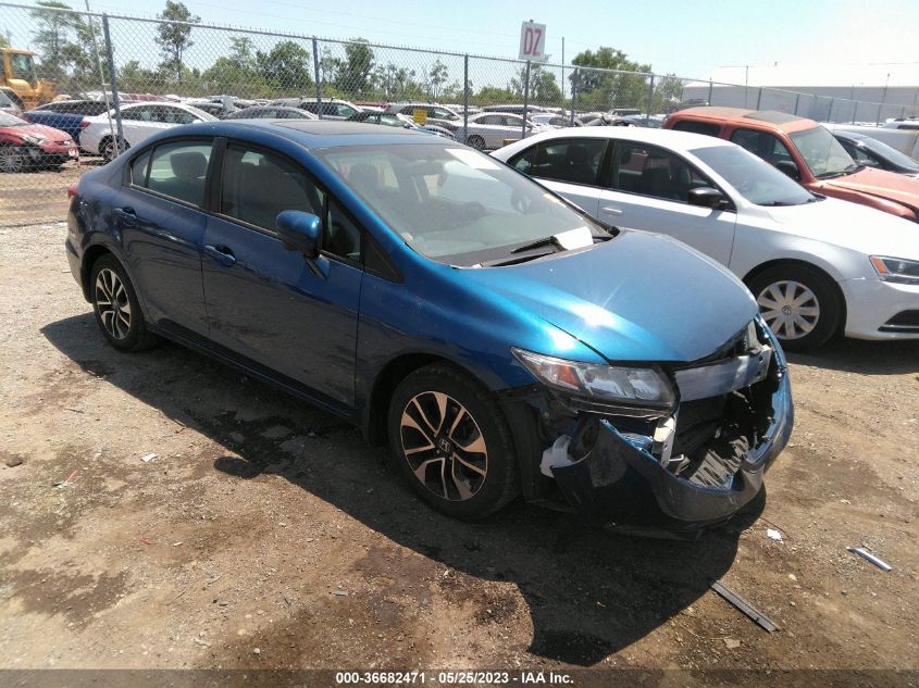 2014 HONDA CIVIC SEDAN EX - 2HGFB2F81EH539163