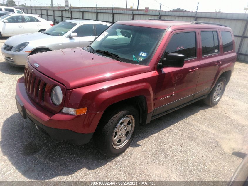2016 JEEP PATRIOT SPORT - 1C4NJPBB6GD682198