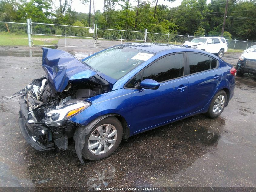 2017 KIA FORTE LX - 3KPFL4A75HE098370
