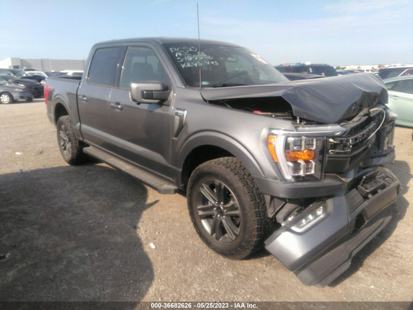 2022 FORD F-150 XL/XLT/LARIAT - 1FTFW1E80NKE94384