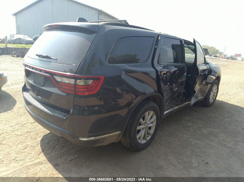 2014 DODGE DURANGO SXT - 1C4RDJAG0EC562497