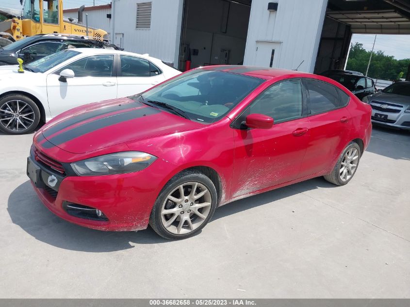 2013 DODGE DART RALLYE - 1C3CDFBH1DD641667