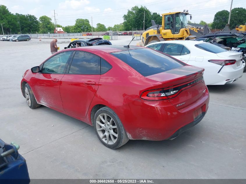 2013 DODGE DART RALLYE - 1C3CDFBH1DD641667