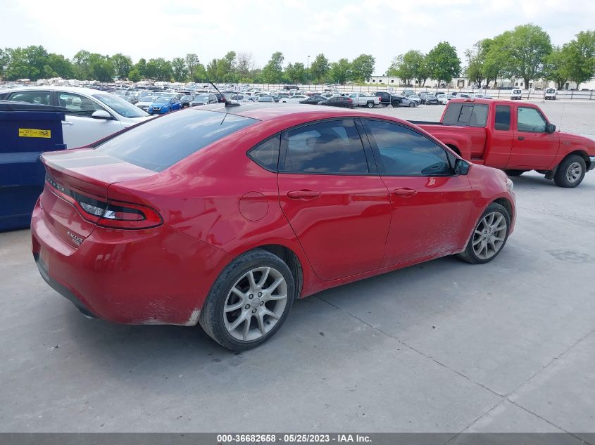 2013 DODGE DART RALLYE - 1C3CDFBH1DD641667