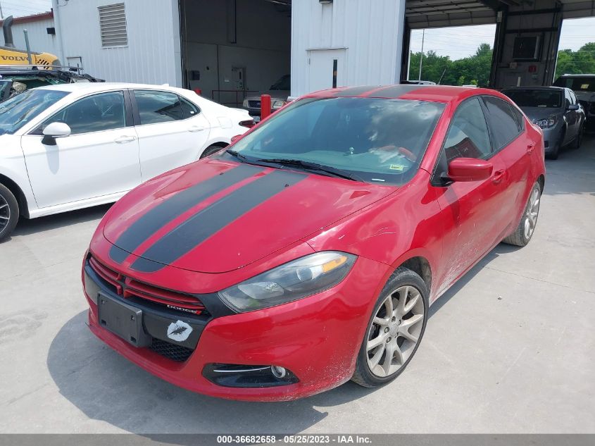2013 DODGE DART RALLYE - 1C3CDFBH1DD641667