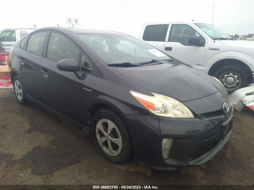 2013 TOYOTA PRIUS ONE/TWO/THREE/FOUR/FIVE - JTDKN3DU5D1726879