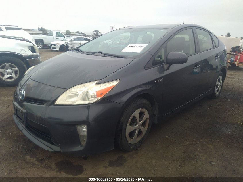 2013 TOYOTA PRIUS ONE/TWO/THREE/FOUR/FIVE - JTDKN3DU5D1726879