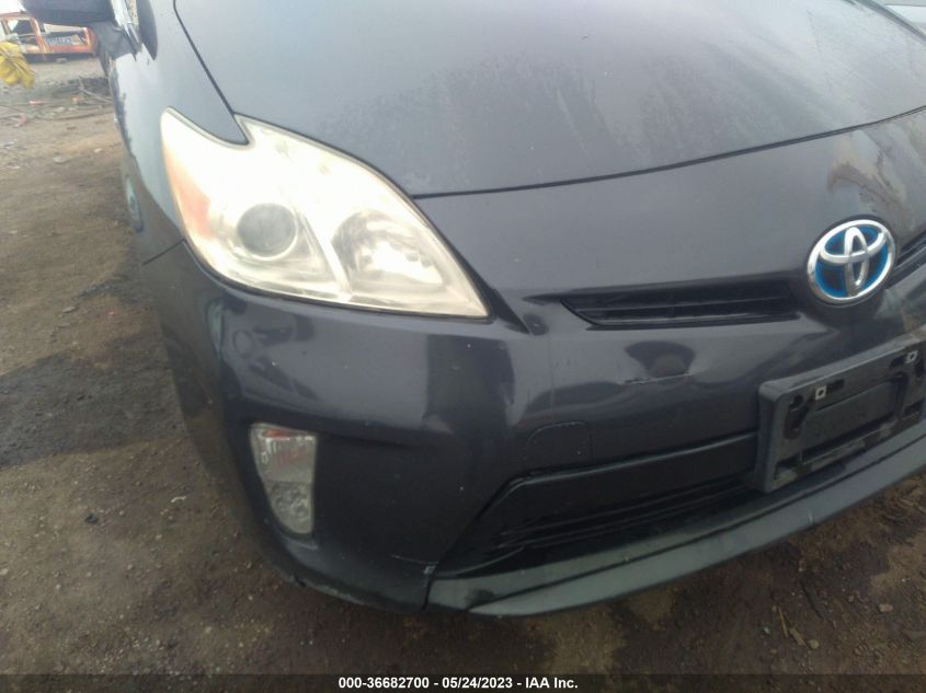2013 TOYOTA PRIUS ONE/TWO/THREE/FOUR/FIVE - JTDKN3DU5D1726879